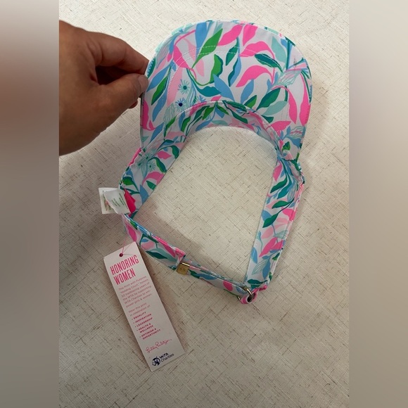 Lilly Pulitzer Pink and Green Hat 🌴☀️ - Picture 8 of 9